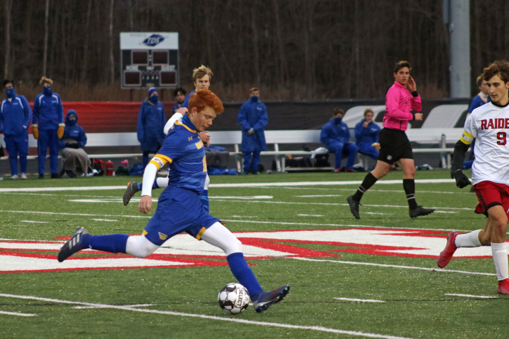 Rice Lake boys soccer Division 2 sectionals vs. Medford 10-31-20